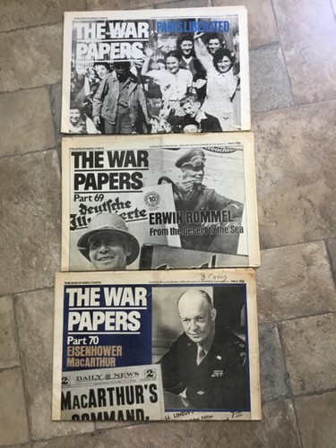 Ww2 the war - war, newspapers
