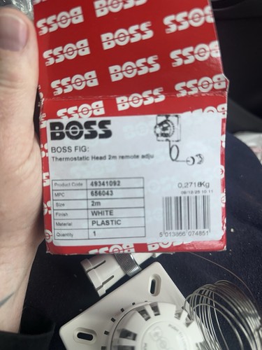 Boss thermostatic head - boss, 2m