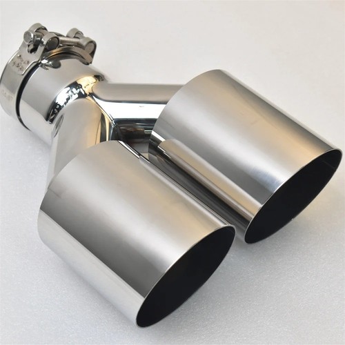Dual exhaust tip chrome - exhaust,