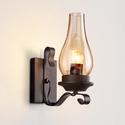 Vintage industrial wall lamp - vintage,