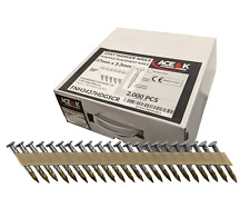 Ace & K 37mm PPN 2000 Twist Positive Nails,Fits Paslode PPN35ci, DeWalt DCN694N