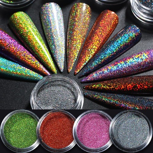 Nail holographic mirror - nail,