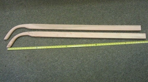 New steam bent oak - bent, horse