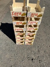 14x Wooden Storage boxes