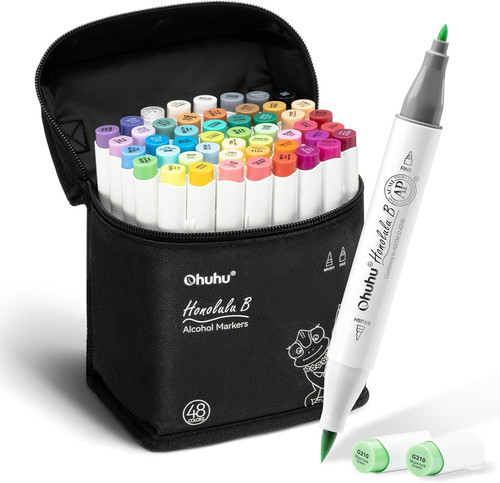 Ohuhu colours alcohol brush - ohuhu,