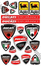 Multistrada Sticker Decal Set 16x26 DUCATI CORSE Sheet 20 stickers 749 999