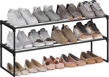 SONGMICS 2-Tier Shoe Rack