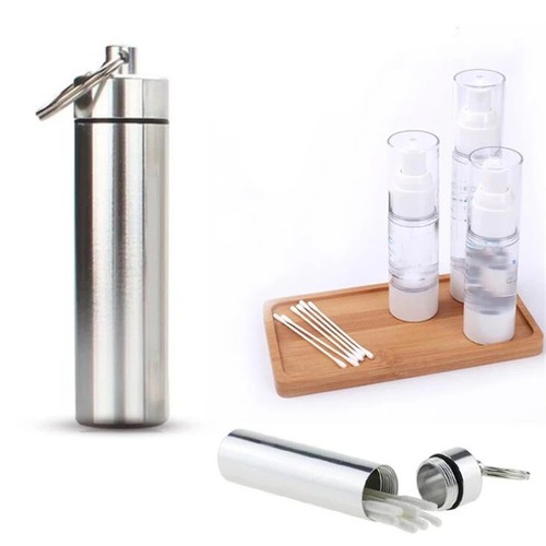 Portable silver toothpick - silver,