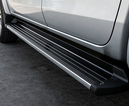 Running board side steps - running,