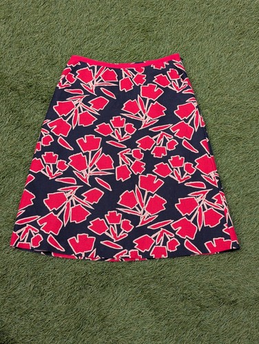 Laura ashley linen skirt - linen, 8