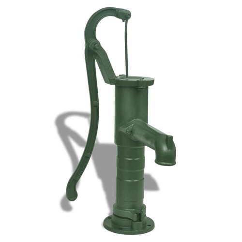 Cast iron water pump garden - cast,