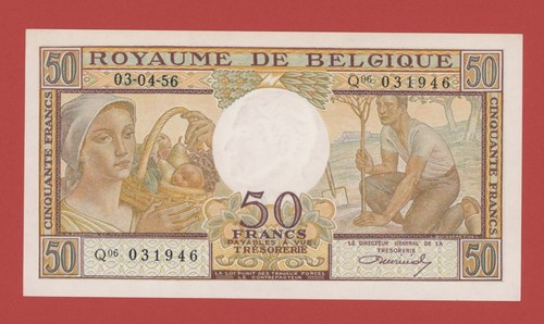 Belgium francs 1956 - francs, pick
