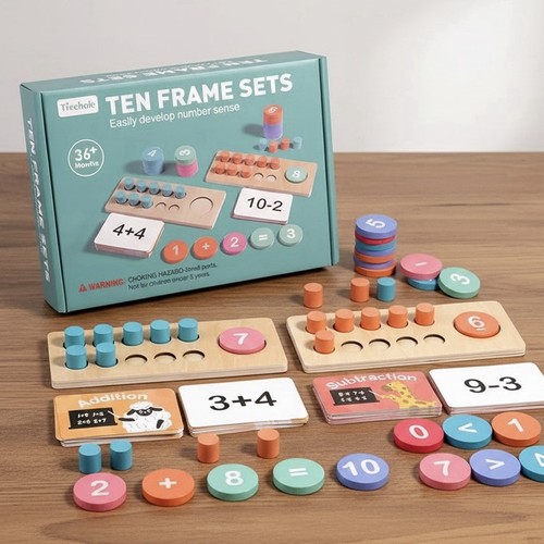 Montessori toys counting peg - toys,