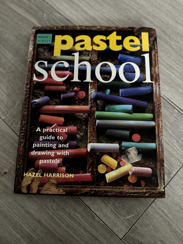Pastel school hazel - pastel, by