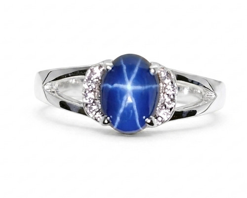 Genuine blue star sapphire - genuine,