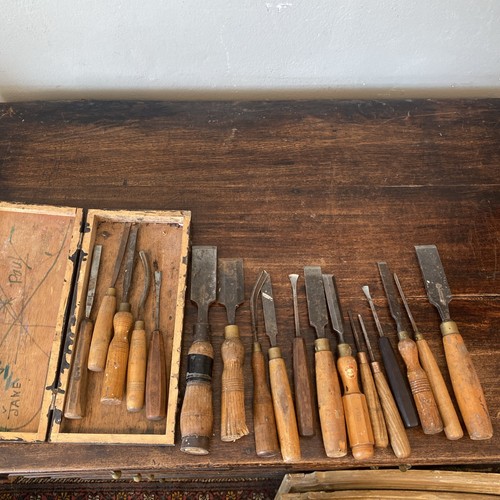 Firmer chisels job lot - firmer,