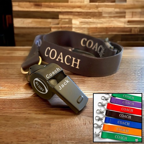 Personalised black whistle - black,