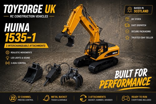 Huina 1535 excavator 1 14 - 1535-1, rc