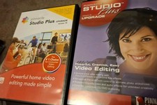 Pinnacle studio plus version 9 and 10 upgrade software discs