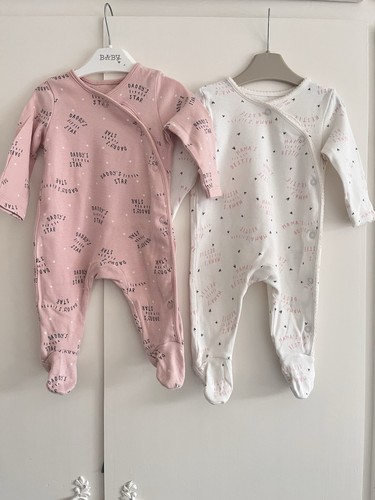 Baby girls months babygrow - girls,