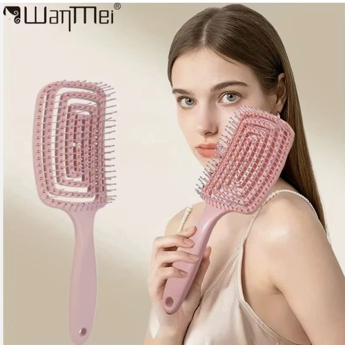 Curved detangling hair - detangling,