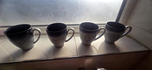 Denby stoneware mugs set - stoneware,
