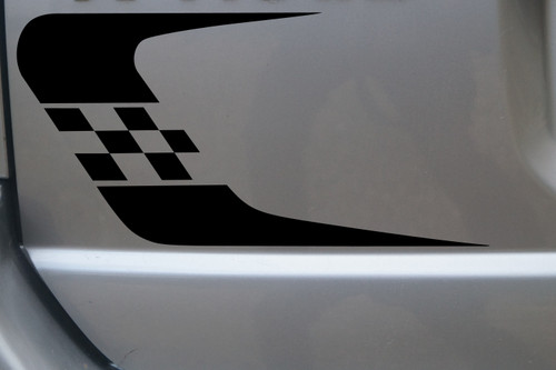 Chequered racing flags - (e), 1