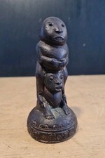 Antique asian bronze statue - antique,