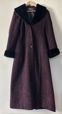 River Island Long Coat Red