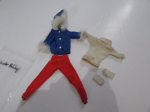 1965 sindy doll winter - doll,