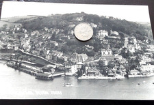 Kingswear from Dartmouth  by Chapman & Son. Dawlish, Real Photo Postcard 1958