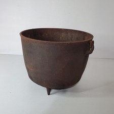 Vintage Cast Iron Bean Pot