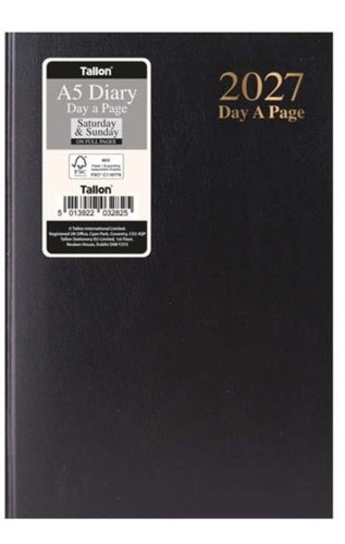 2027 page day hardback - a,
