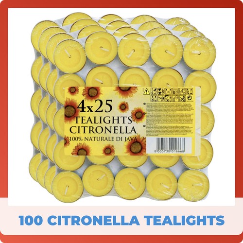 100 prices citronella tealight - 100,