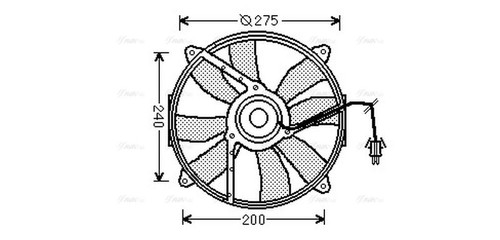 Ava radiator cooling fan - ava,