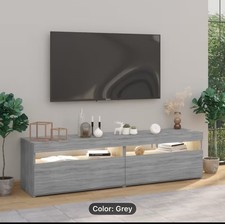 TV Cabinet with LED Lights