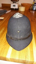 VINTAGE POLICE HELMET - VERY