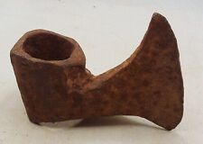 EUROPEAN FINDS ANCIENT VIKING IRON SOCKETED AXE HEAD WAR RELIC CIRCA 900AD