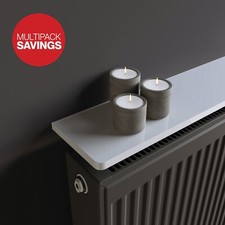Gloss White Radiator Shelf