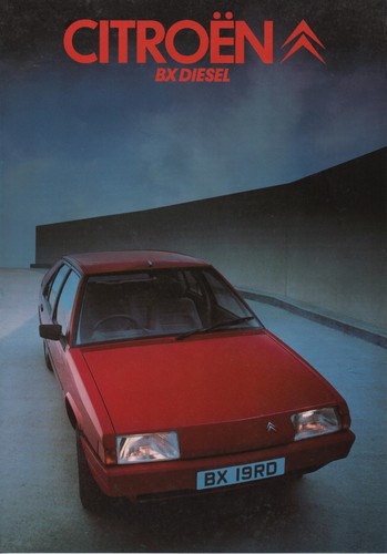 1984 citroen diesel saloon - bx,