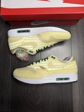 Nike Air Max 1 Premium Powerwall Lemonade CJ0609-700 Men’s UK 9