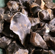 2kg Rare Black Flint Crystal