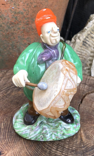 Art glass figure - art, vintage