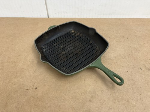 Creuset green cast iron - le,