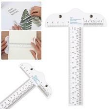 Square ruler graduated - 6",