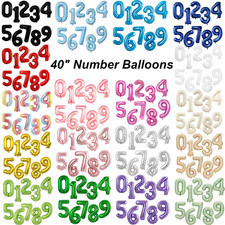 Number Balloons Helium