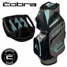 Cobra Signature 14-WAY Golf Cart Bag Grey Inc/Waterproof Zip - NEW! 2025
