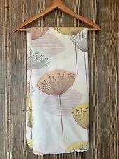 Sanderson Dandelion Clocks Double Duvet Cover Yellow ~ 89" x 89"