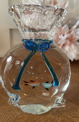 Murano style fish bag - murano,