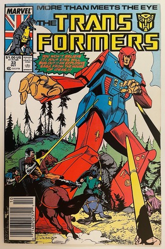 Transformers marvel - #33, (1987)